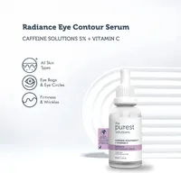 The Purest Solutions Radiance Eye Contour Serum | Caffeine Solutions 5% + Vitamin C | 30ml