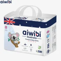 Aiwibi Premium Diapers Baby Pants - Large 40 Pcs