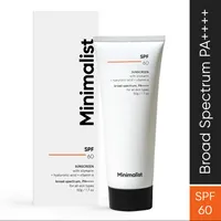 Minimalist Sunscreen SPF 60 PA ++++| Pregnancy Safe |  50 g