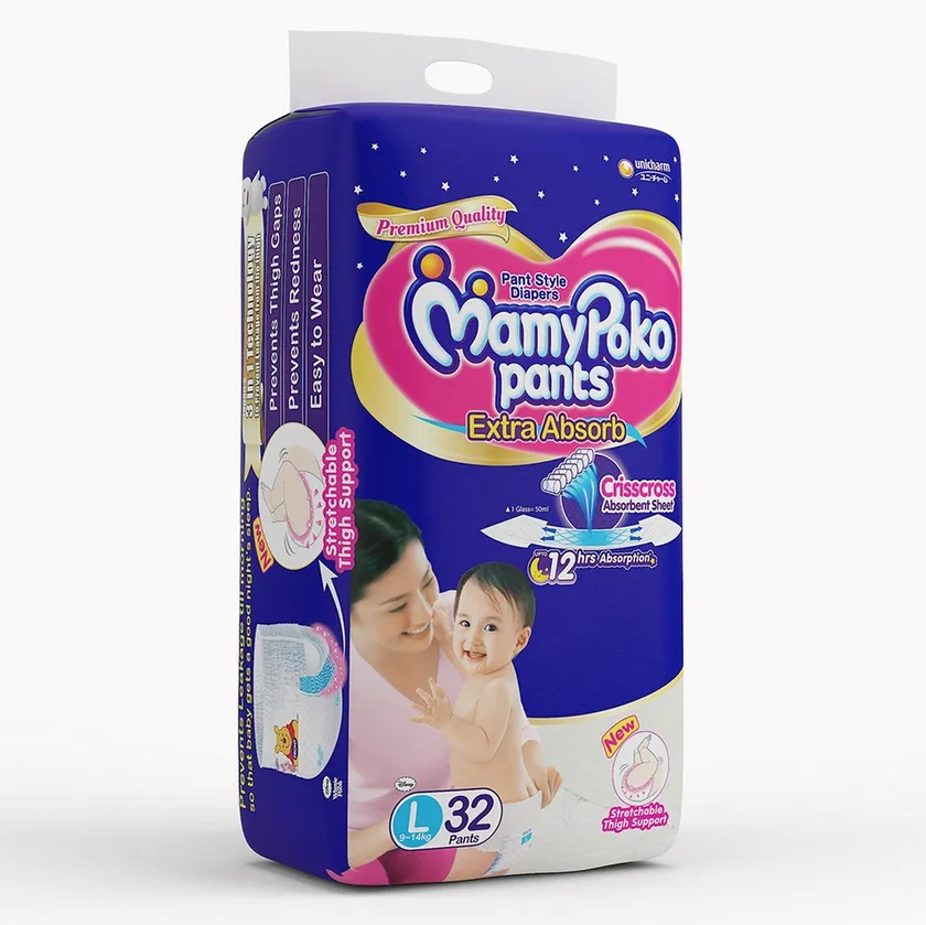MAMY POKO PANT STYLE LARGE SIZE DIAPERS L62 COUNT in Ludhiana at best  price by Rannalla Retail Pvt Ltd  Justdial
