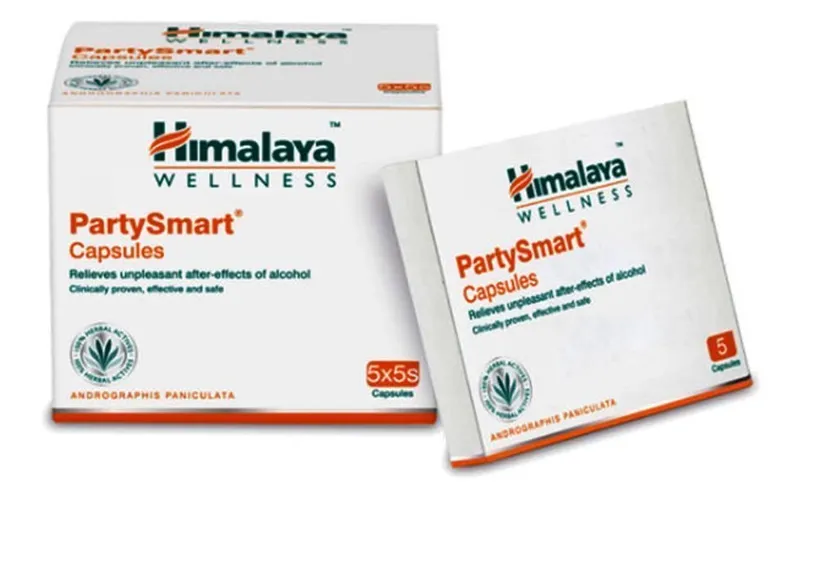 HIMALAYA HERBALS PARTYSMART CAPSULES PARTY SMART (5 CAPS)
