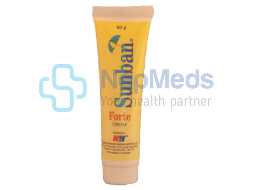 Sunban Forte Cream SPF 50+ 60g - Buy Sunban Forte Cream SPF 50+ 60g at Best  Price in NepMeds