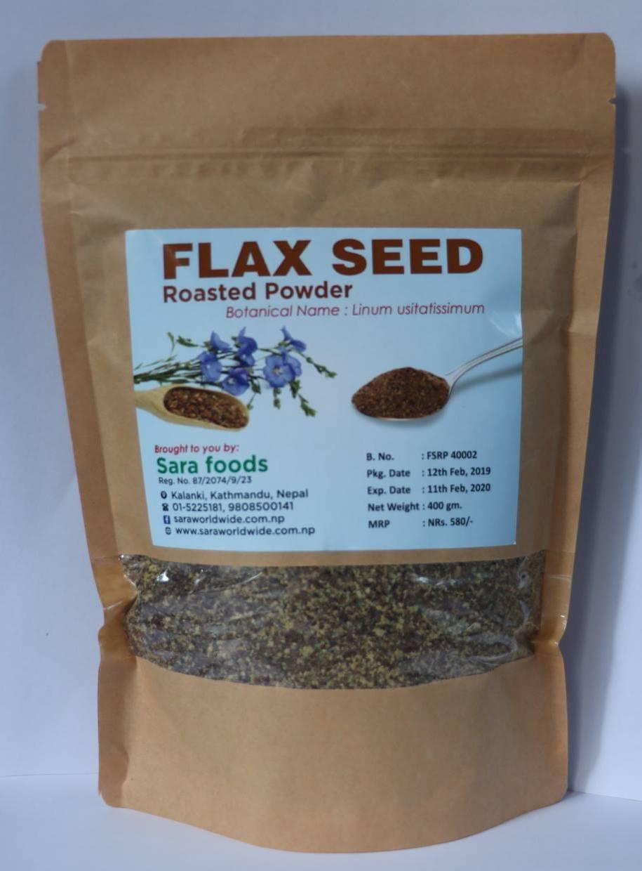 Flax seed roasted seed powder 400gm Buy Flax seed roasted seed powder