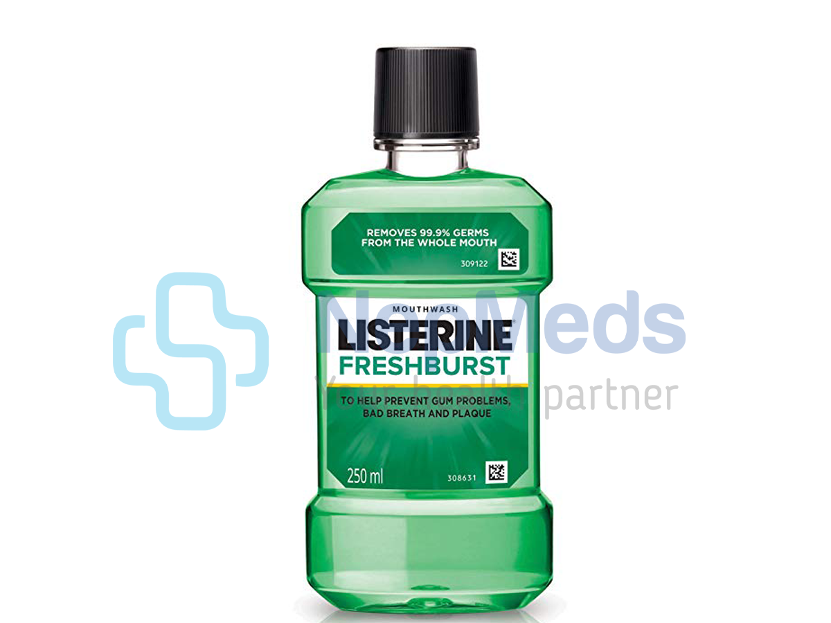Listerine Mouthwash FreshBrust 250ml Buy Listerine Mouthwash