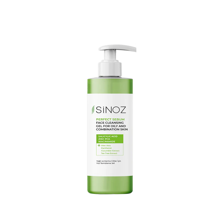 Sinoz Perfect Sebum Face Cleansing Gel for Oily to Combination Skin