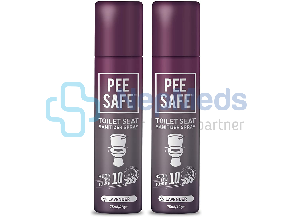 PeeSafe Toilet Seat Sanitizer Spray 50ml Lavender Buy PeeSafe Toilet Seat Sanitizer Spray 50ml