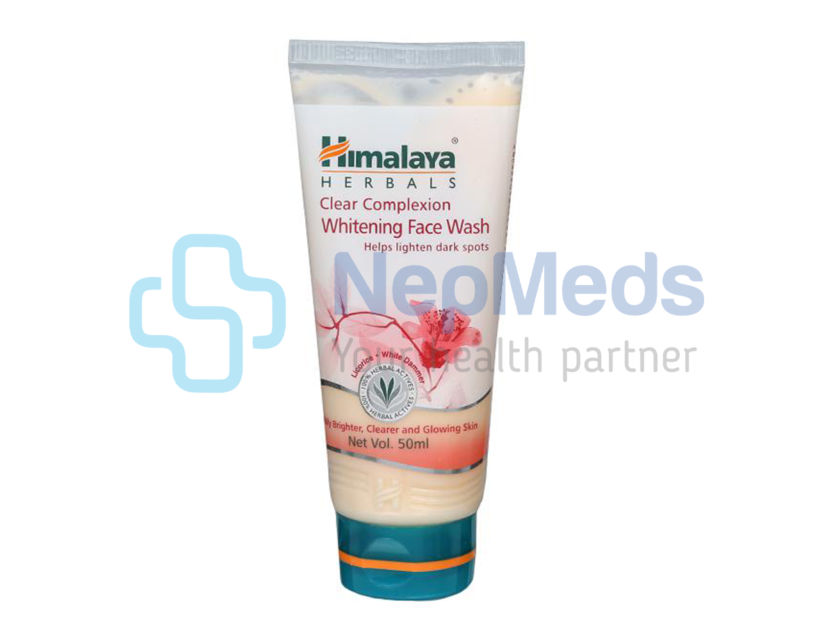Himalaya Clear Complexion Whitening Face Wash 100ml Buy Himalaya